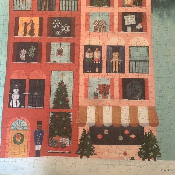 Puzzle by 1canoe2. 500 pcs. Christmas in the City - Picture 3 of 11
